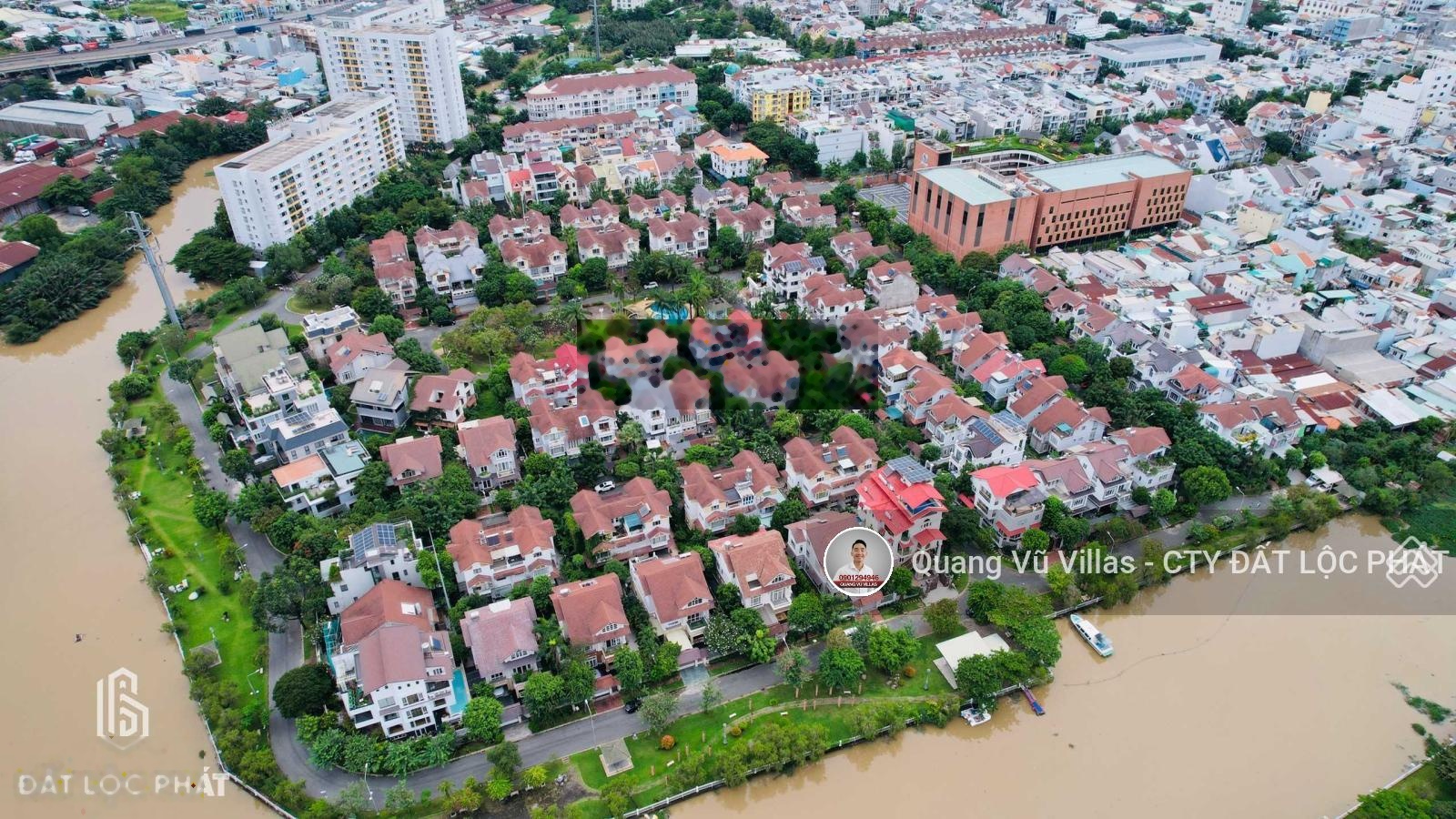 Bán 06 biệt thự Nam Phú Villas Trần Trọng Cung Q7, DT 12x24m (288m2), giá 31,5 tỷ/căn 0901294946