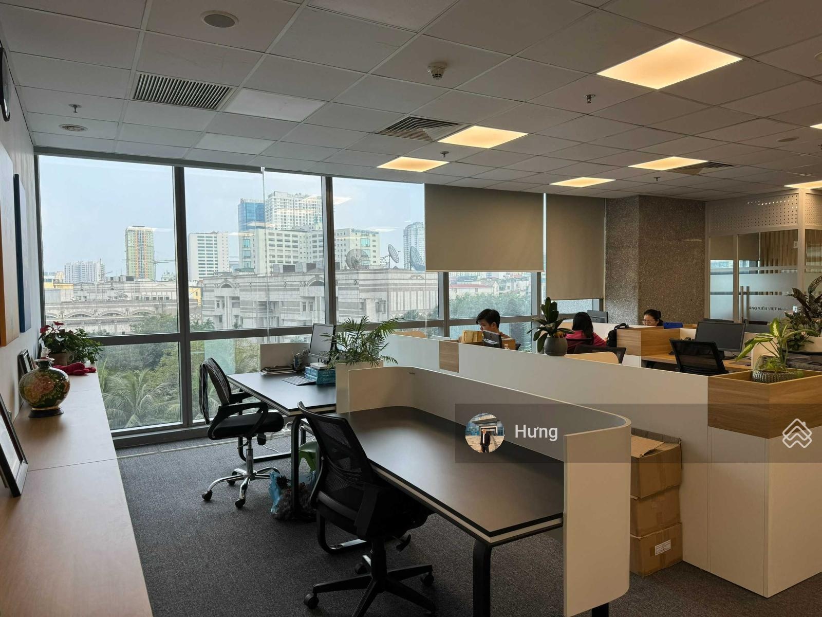 BQL cho thuê văn phòng vuông vắn có view tại tòa Sky City 88 Láng Hạ DT: 60 - 800m2 giá 220k/m2/th