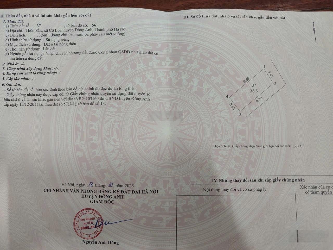 Bán đất tại Đào Duy Tùng, 2,7 tỷ, 34m2, bao đẹp giá tốt gần trung tâm phim trường