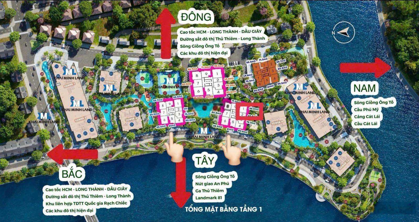 Bán căn 1pn toà 7 tầng 20 căn số 2 được giảm 3%, chỉ cần thanh toán 8,6% LH: 0901001456