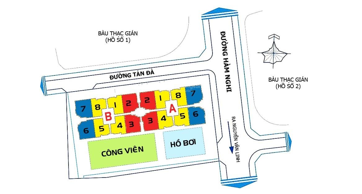 Bán căn hộ 93,5m2 Hoàng Anh Gia Lai Lake View 72 Hàm Nghi. Giá 4,2 tỷ bao sổ đỏ