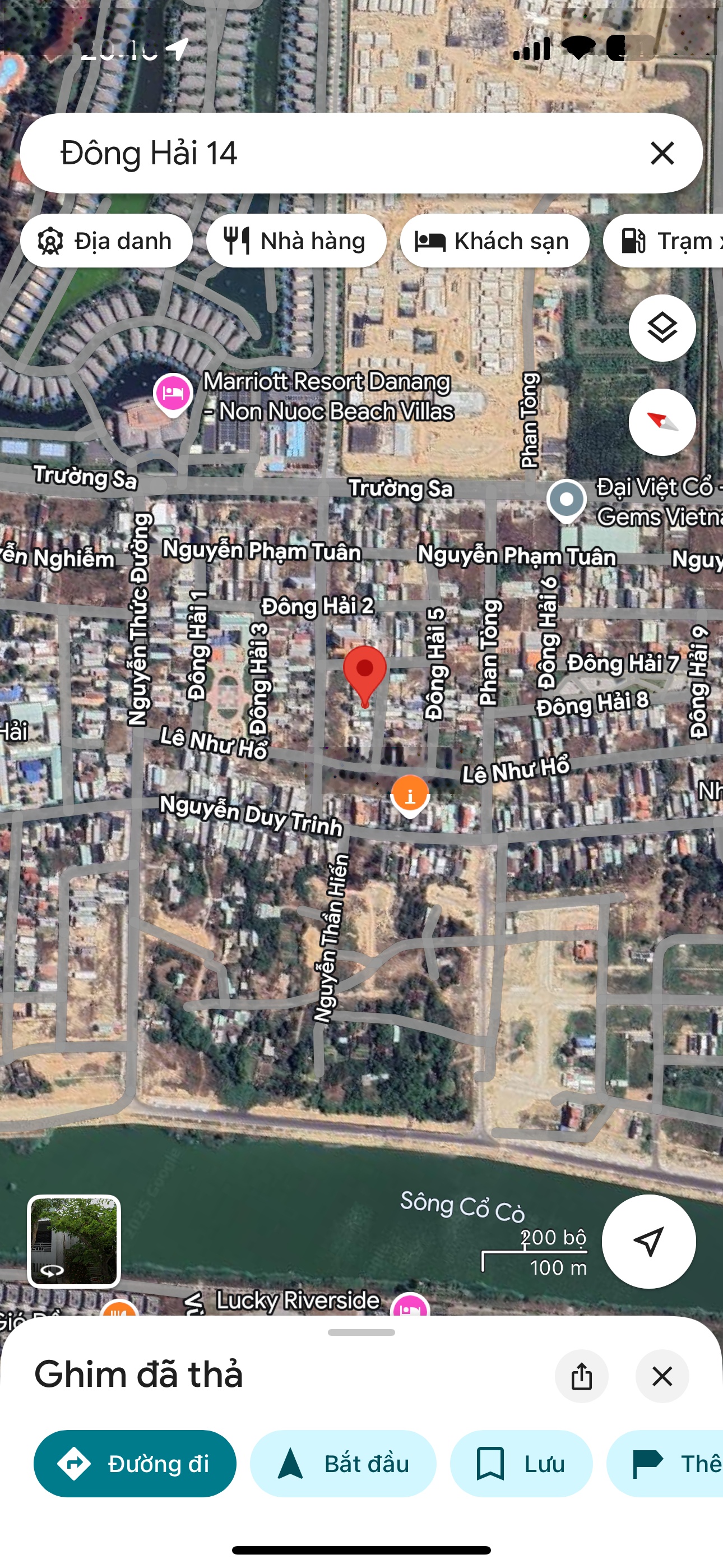 Chính chủ bán lô đất đường Đông Hải 14 ngay bãi tắm Đông Hải