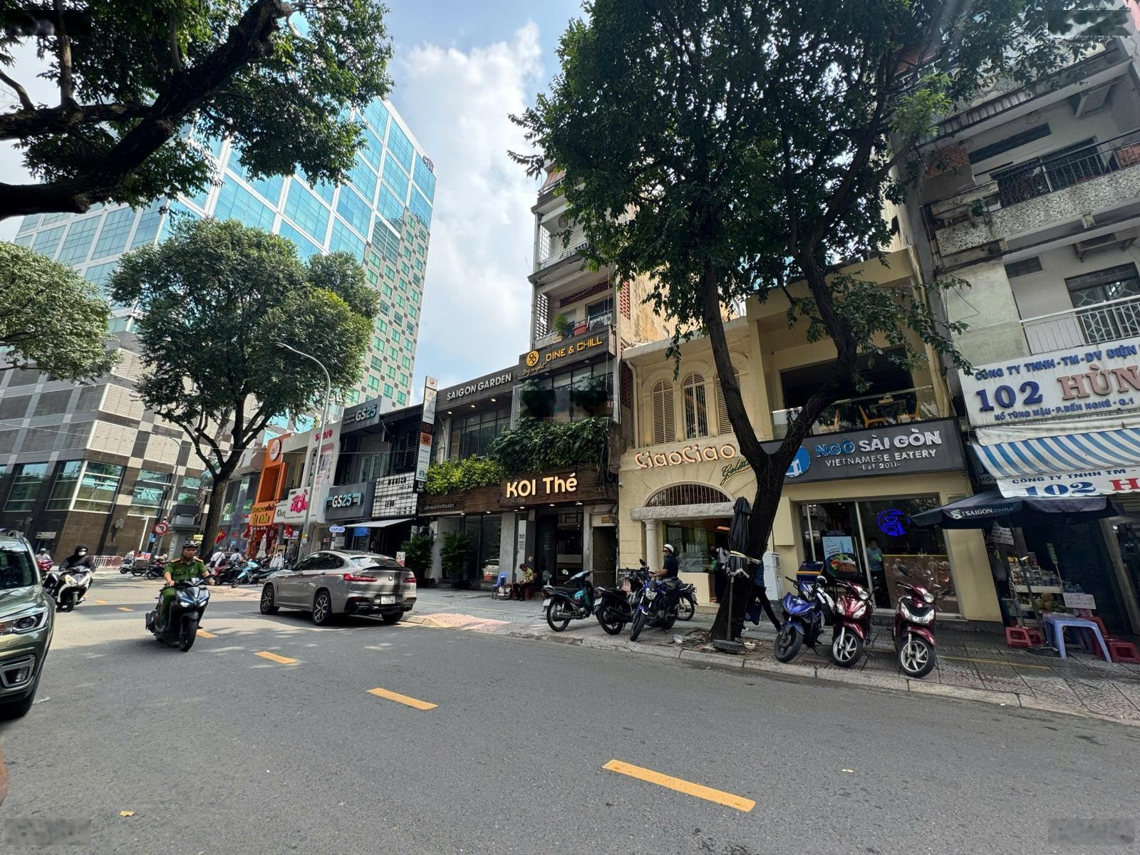 SIÊU PHẨM-VỊ TRÍ KIM CƯƠNG MT Hồ Tùng Mậu, Quận 1, DT 4x20m, 3 tầng, HĐT 180tr/tháng, 72 tỷ