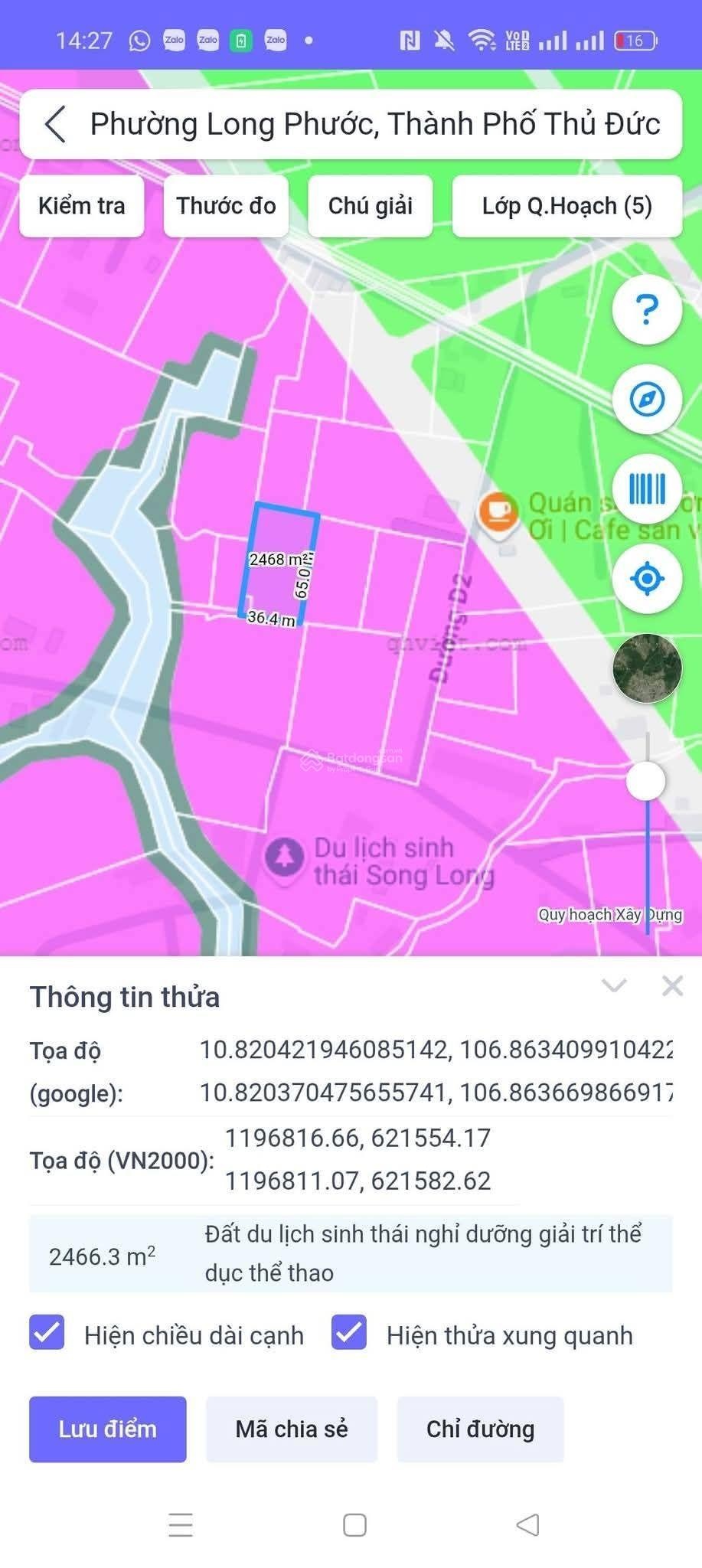 Chính chủ bán gấp mặt tiền 2468m2 đường D1, Quận 9 giá rẻ 13tr/m2. SĐT 0923945502