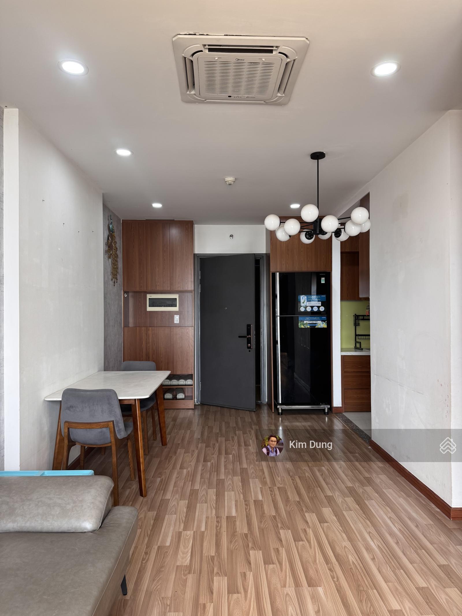 Cho thuê căn hộ Diamond Riverside 2PN 2WC full nội thất giá 10 triệu/tháng