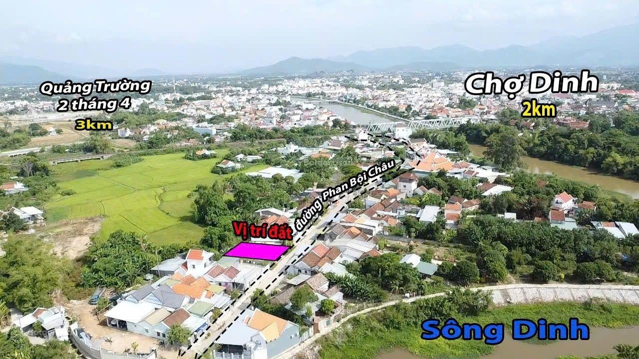 Bán đất mặt đường Phan Bội Châu, Ninh Hiệp, Ninh Hòa, Khánh Hòa, 1 tỷ