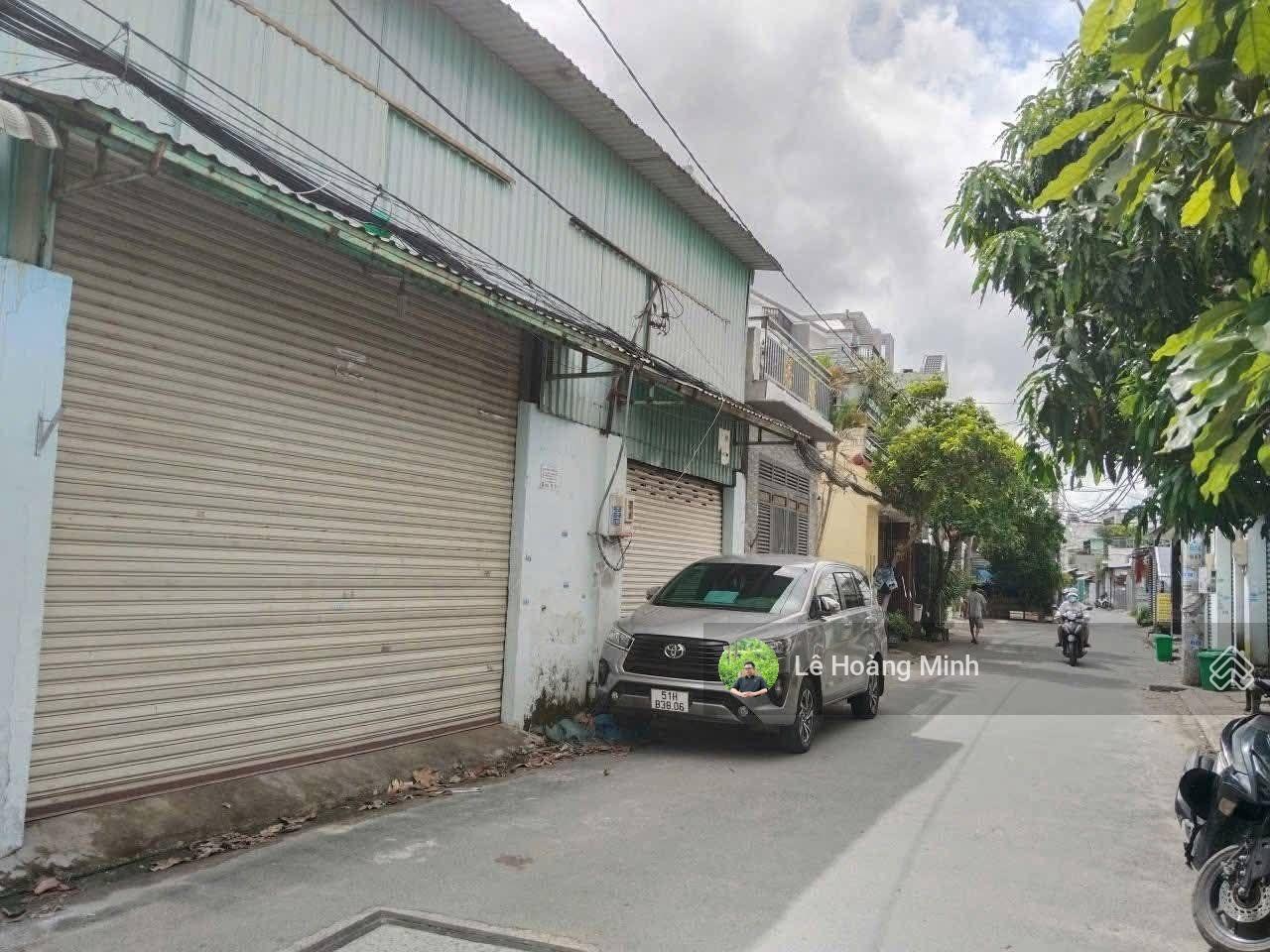 02 Lô đất có xưởng Liền Kề 10m x 23m, 222m2 mặt tiền nhựa 8m thông đường Tân Thới Hiệp 21