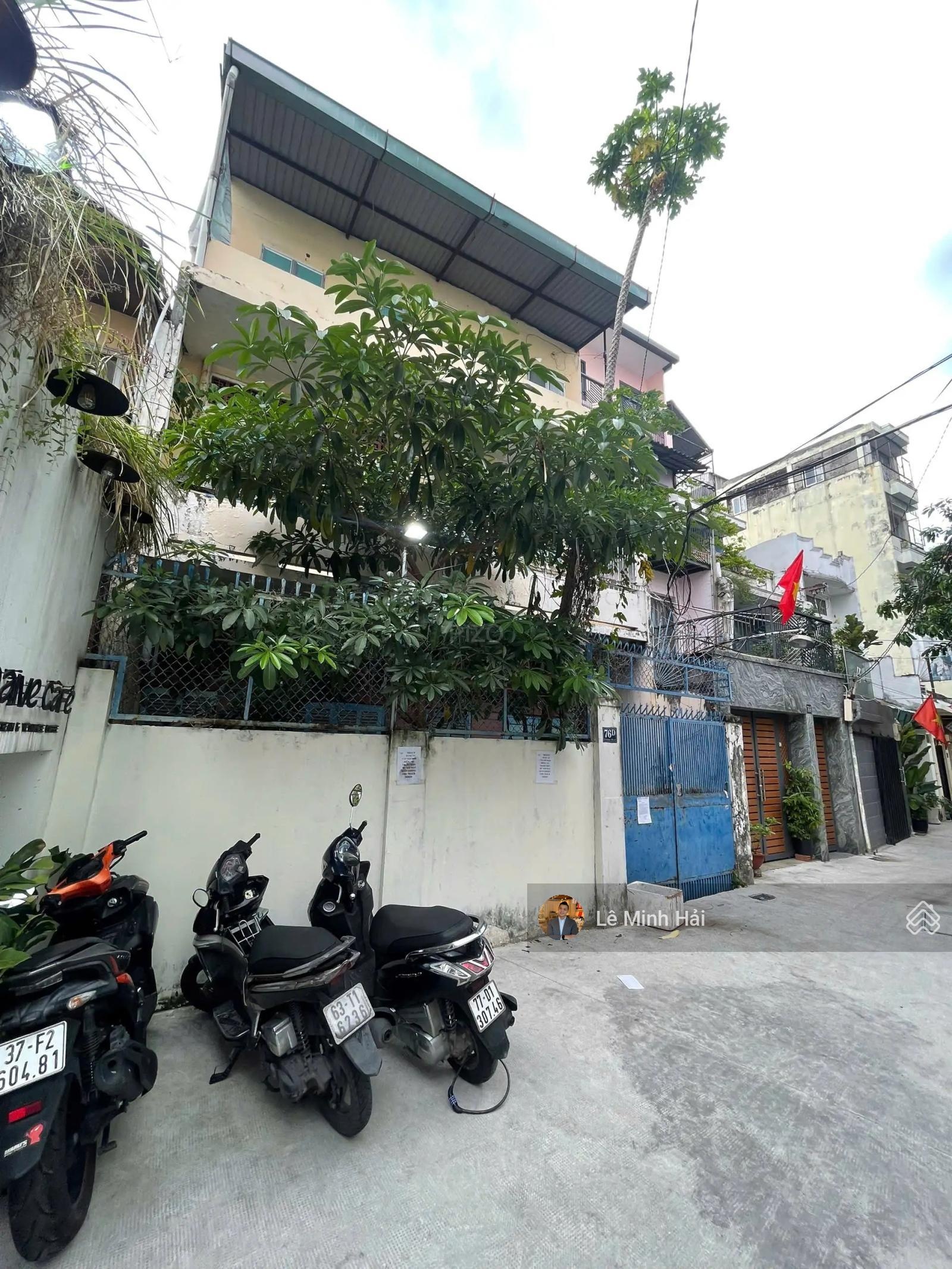 Hẻm Xe Hơi Võ Thị Sáu. Phường Tân Định. Quận 1 - KC : 3 Tầng ( 7,4 x 15m ) - 105m2 - Giá 24 Tỷ