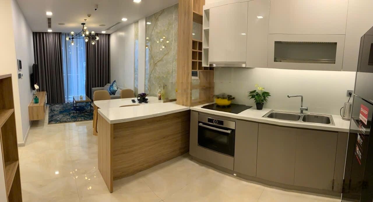 Cho thuê CC 1PN, 1WC, 53m2 tại Vinhomes Golden River, Q1, HCM giá 19 triệu