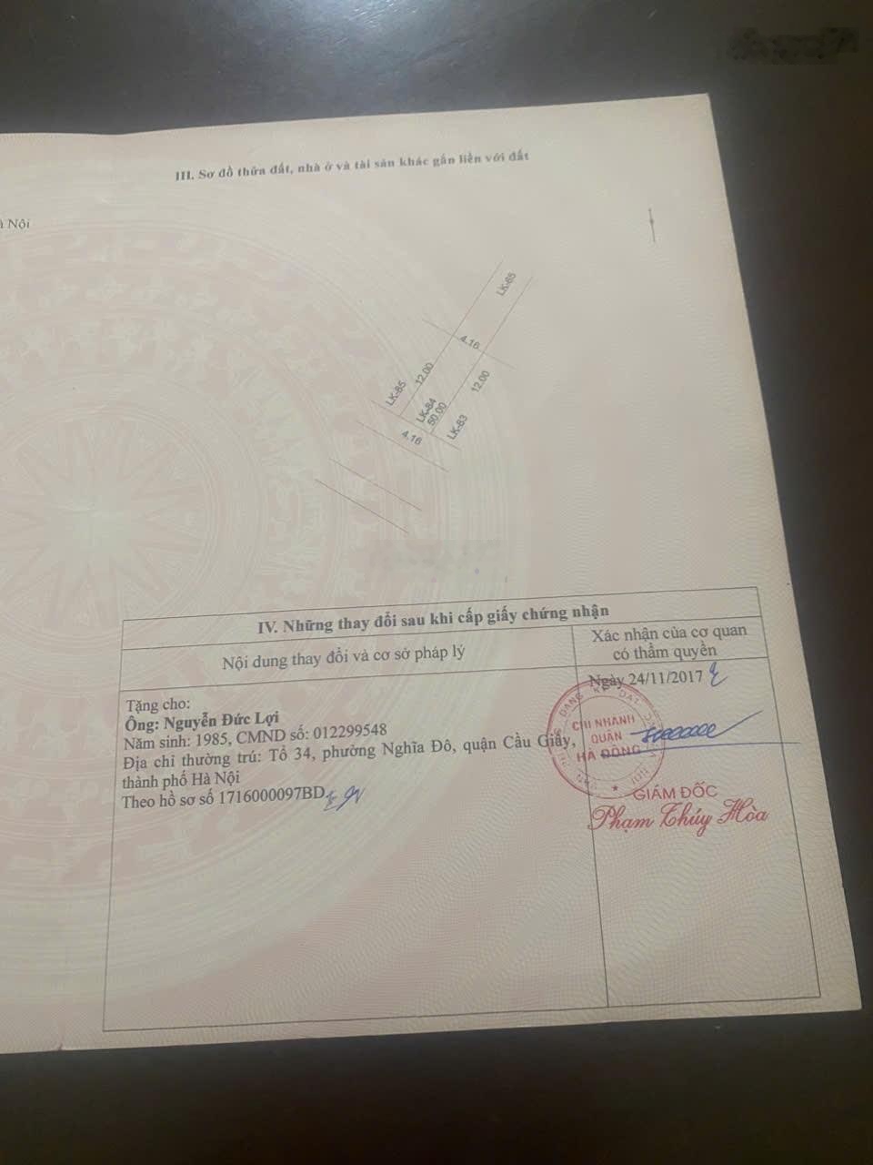 Đất đấu giá ngã 4 lê trọng tấn 100m2, mặt tiền 8,4m 26.8 tỷ