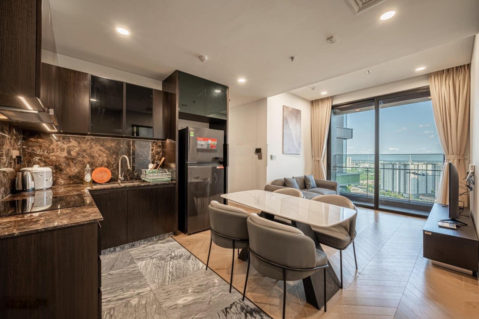 Trống sẵn căn hộ 2PN Lumiere Riverside cho thuê 30tr/tháng. Sẵn pass xem nhà