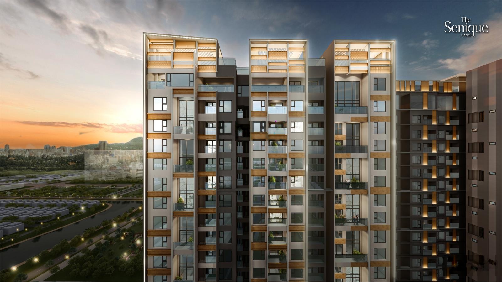 Chỉ 2,4 Tỷ Trả Trước Mua Được Căn 3PN Diện Tích 101,5m2 Tòa Sen 1 Dự Án The Senique Hà Nội VHOP