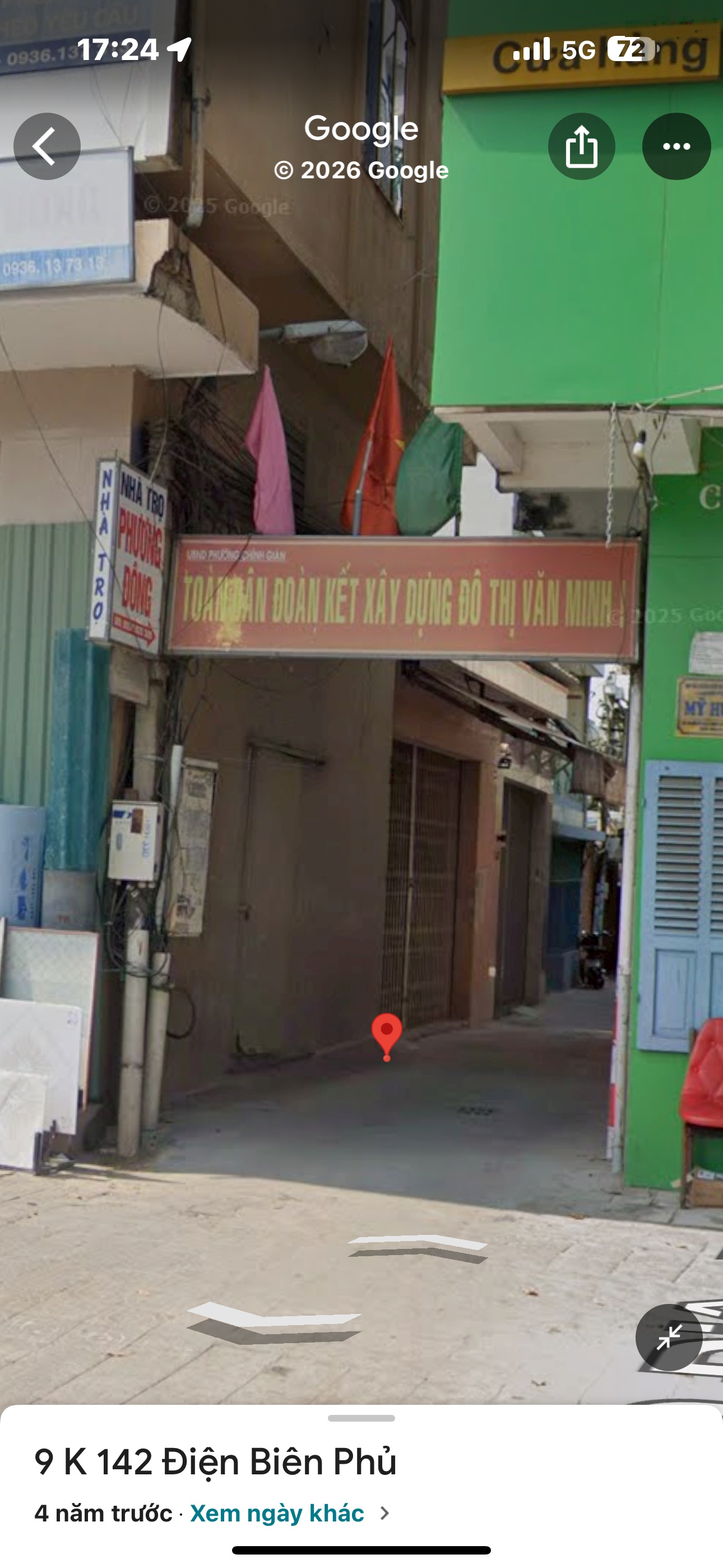 K142 Điện Biên Phủ gần CV29/3, DT 63m2, trung tâm, kiệt lớn, giá rẻ nhất