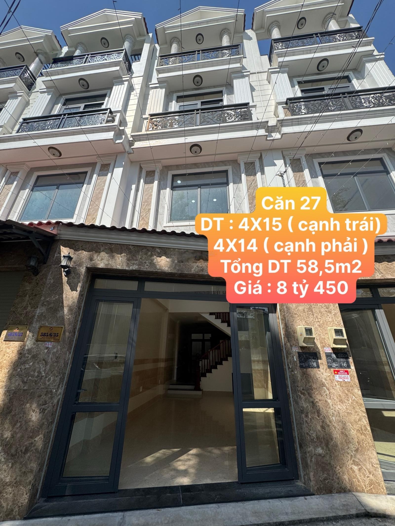 Không mua là mất cơ hội - nhà 4 tầng ven sông sg đẹp nhất trục ql13