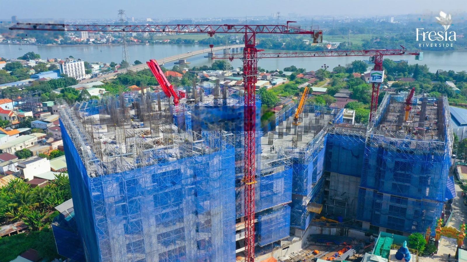 2PN 1WC 51,5m 2,079 tỷ căn hộ Fresia Biên Hòa CK 4%, vay 75%, TT 25% nhận nhà, gần Aeon Mall, Metro