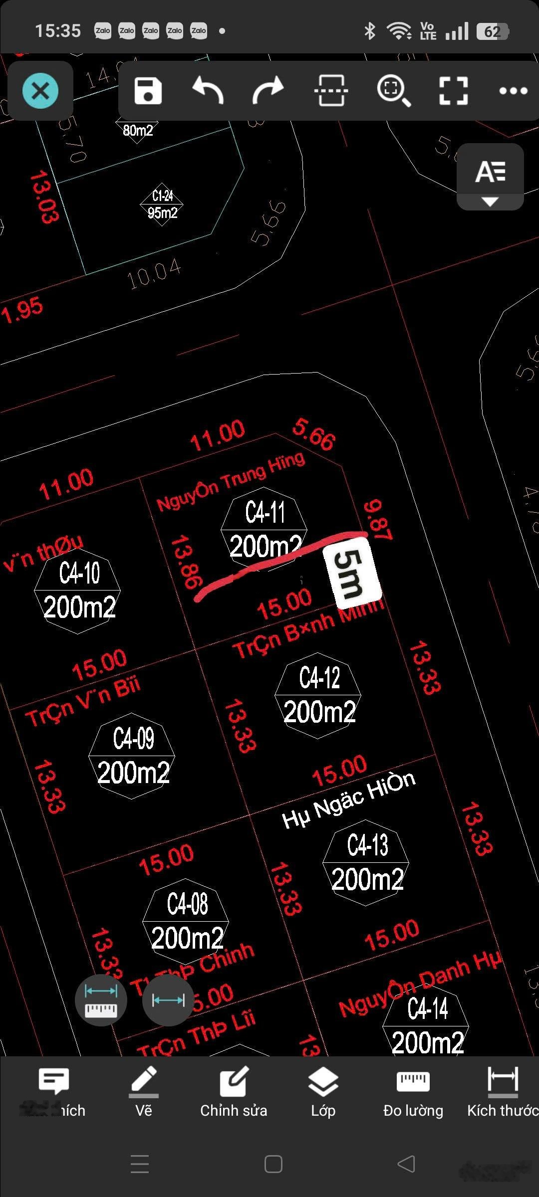 Bán gấp 75m2 TDC Đại học Quốc gia. Mặt tiền 5m full thổ không lỗi phong thủy