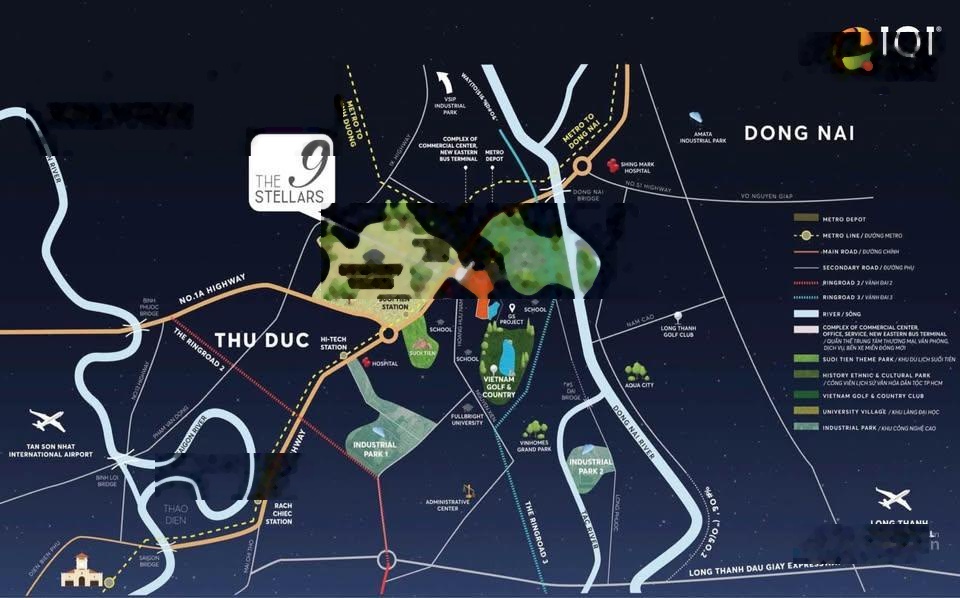 Sốc 4tỷ3 căn góc 1PN tòa Alta | The 9 Stellars, giá CĐT - siêu đô thị thông minh Sonkim Land