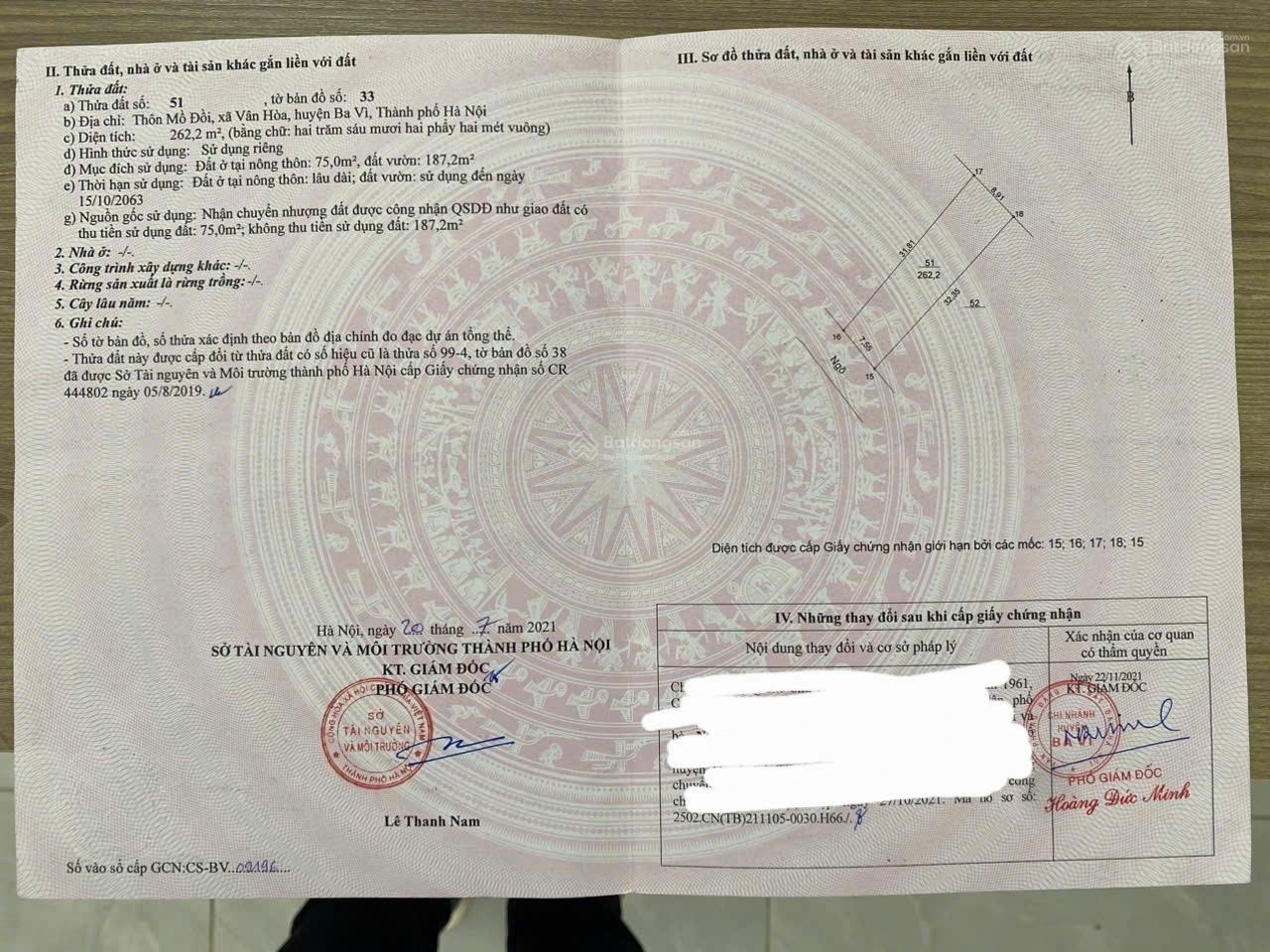 Chủ cần thanh khoản gấp lô đất nghỉ dưỡng Vân Hòa view núi, cánh đồng, gần TL87, trường, chợ, UB xã