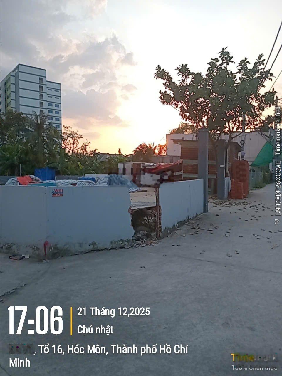 Đất thổ cư KDC HXH 7m trung tâm thị trấn Hóc Môn - giá tốt