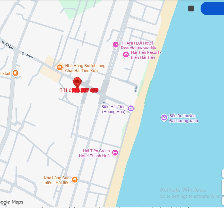 Siêu phẩm đất biển Hải Tiến sinh lời tốt