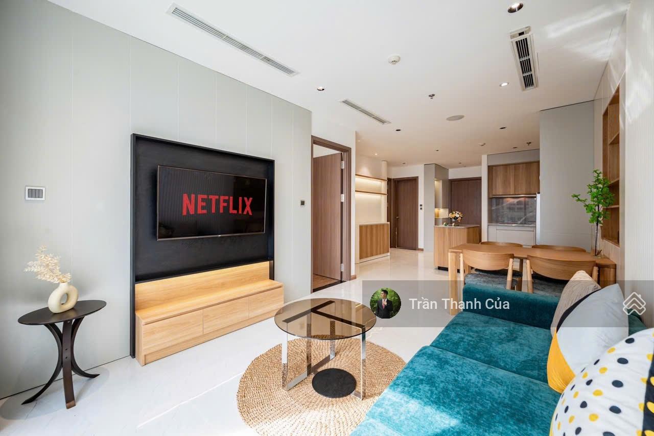 Cho thuê căn hộ 2 phòng ngủ Park 6 Vinhomes Central Park | Tầng cao, view đẹp, nội thất đầy đủ.