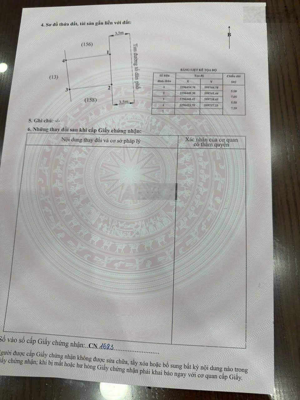 Đất đẹp giá rẻ tổ 8 hoà nghĩa dương kinh hải phòng đường 7m chỉ 1ty 160tr