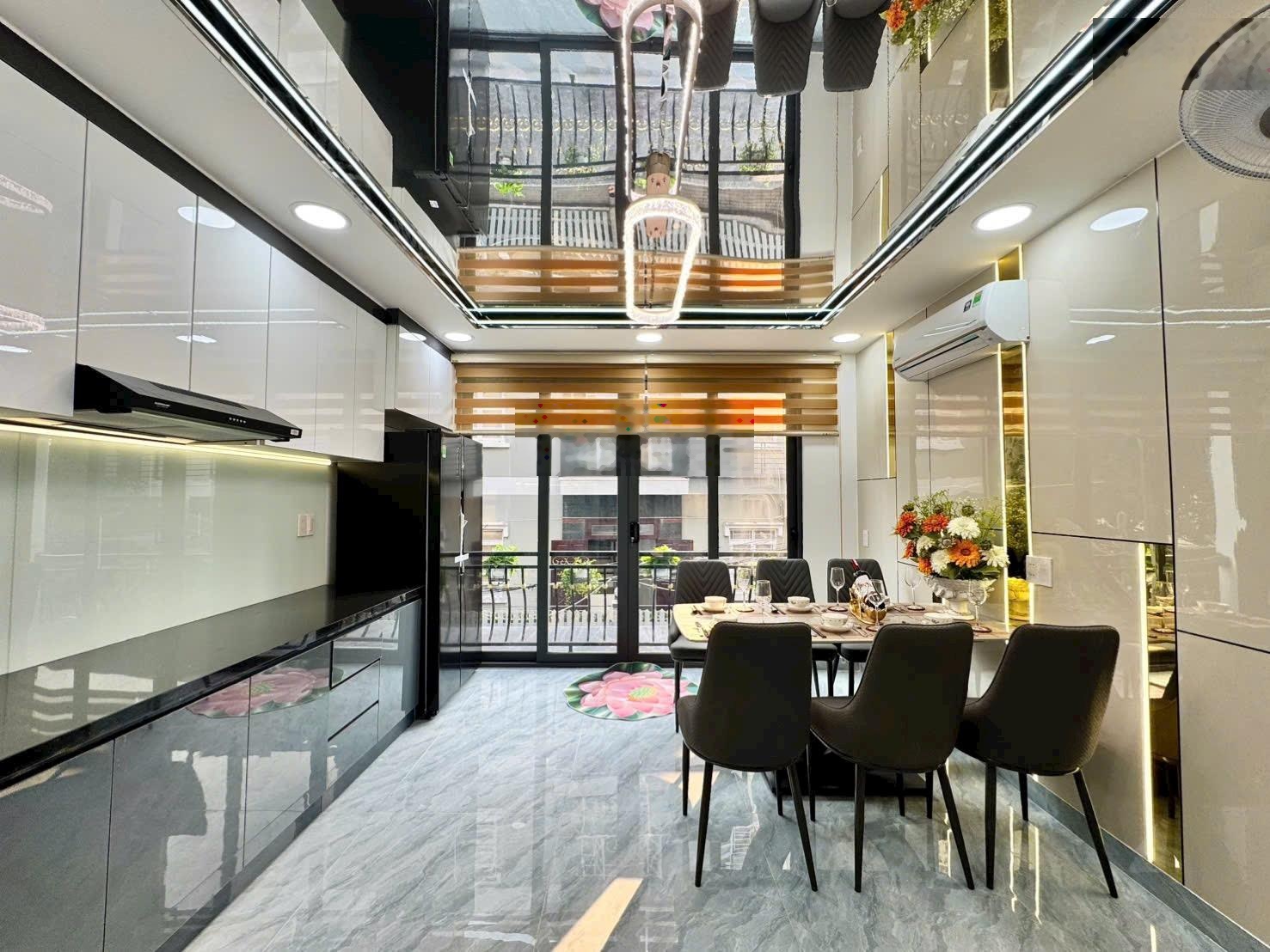 60m2 - hẻm xe hơi thông Quang Trung P14, Gò Vấp - 5 tầng + thang máy mới đẹp chỉ 8.8 tỷ cực ngon