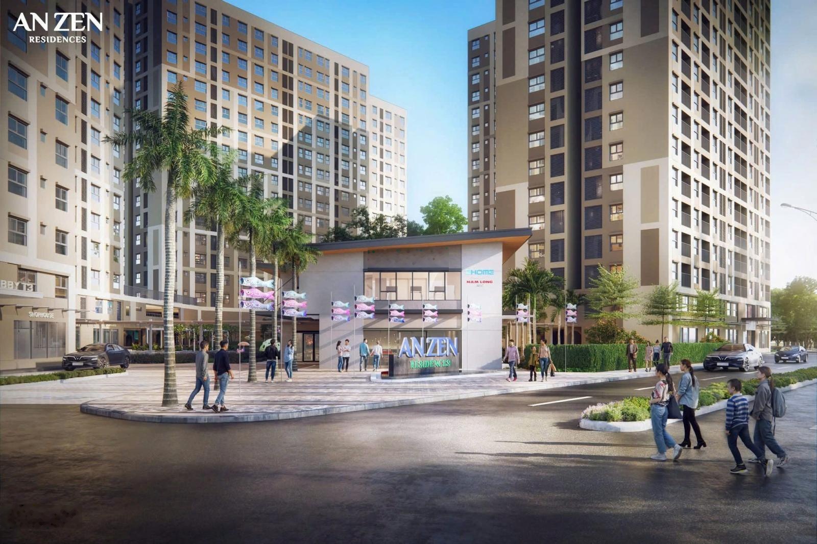 Bán chung cư An Zen Residence; 1,723 tỷ; 48,5m2; 1,5PN-1WC, giá tốt nhất thị trường.