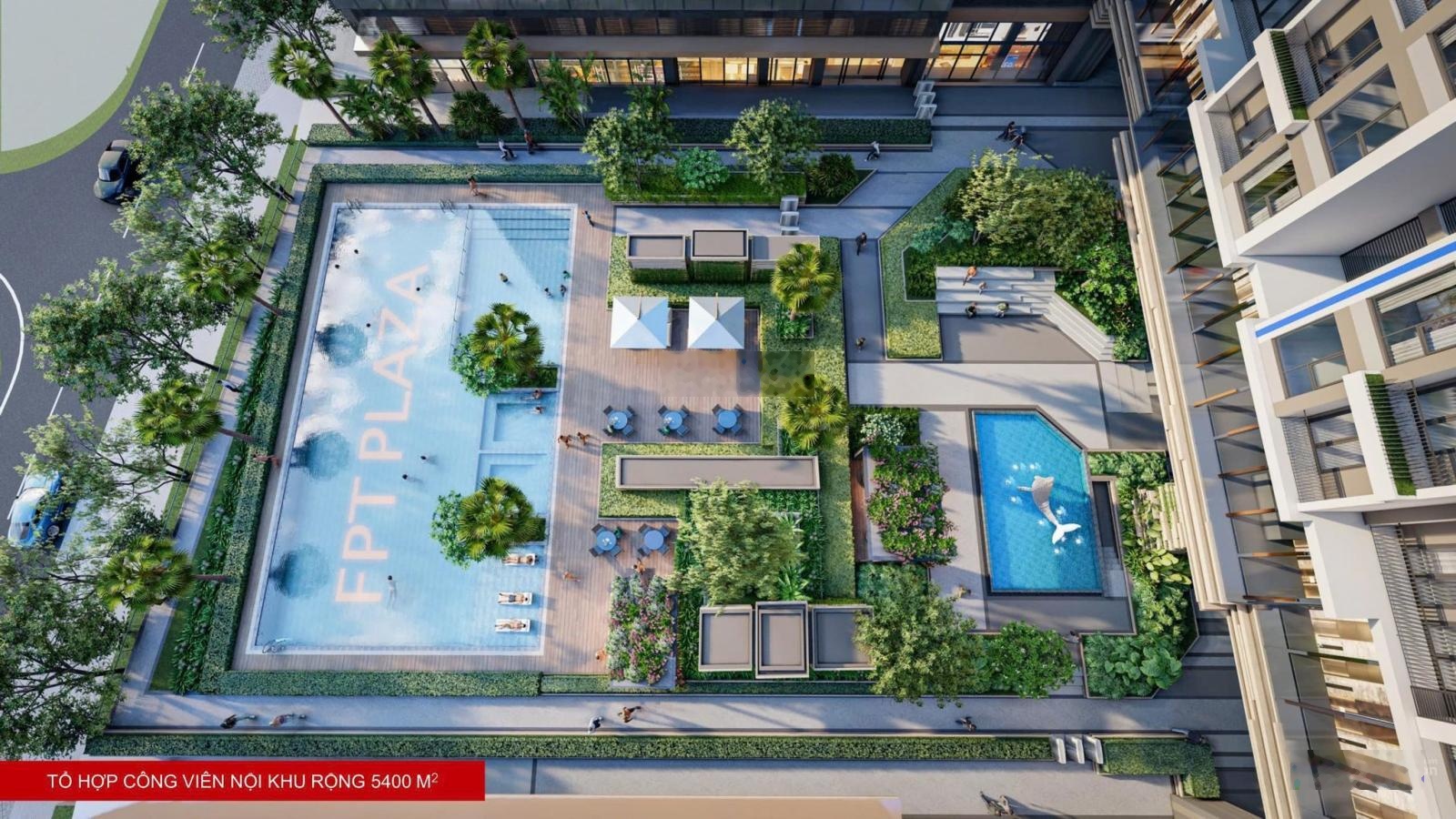 Chính chủ cần bán gấp căn 2PN FPT Plaza 4 view đẹp, tầng thấp, sát biển, bàn giao full liền tường