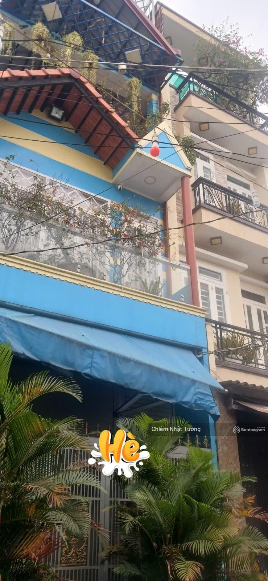 Nhà bán giá đầu tư, hẻm xe tải thông, 4 tầng kiên cố, 4m x 24m(96m2) hương lộ 2