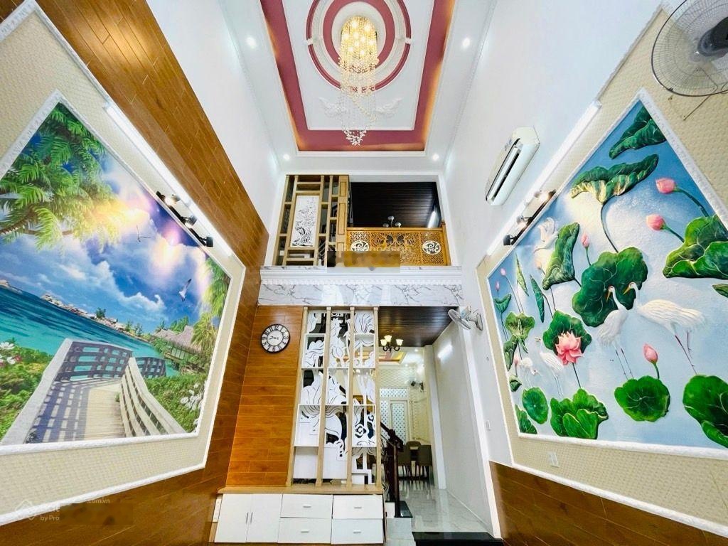 Quang trung gò vấp hẻm 6m thông 5 tầng còn mới