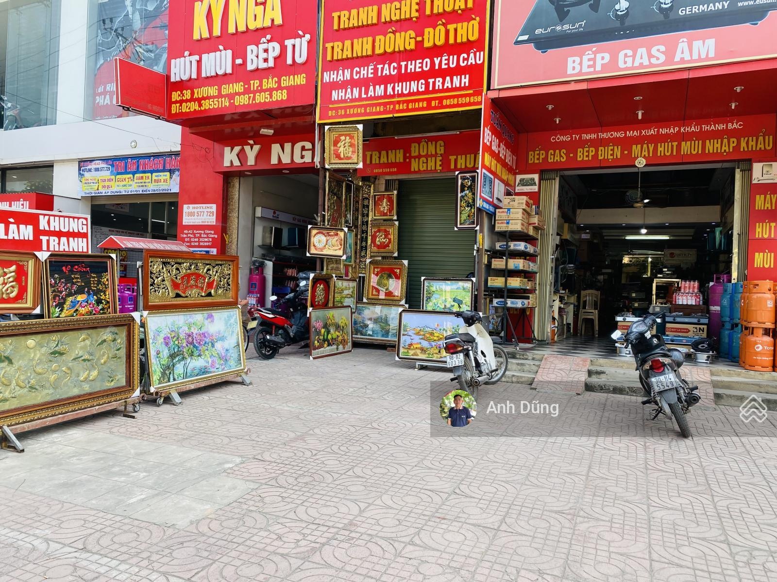 Bán nhà 4T mặt đường Xương Giang (79,4m2), gần Vincom Bắc Giang, giá tốt 18 tỷ, vị trí kinh doanh