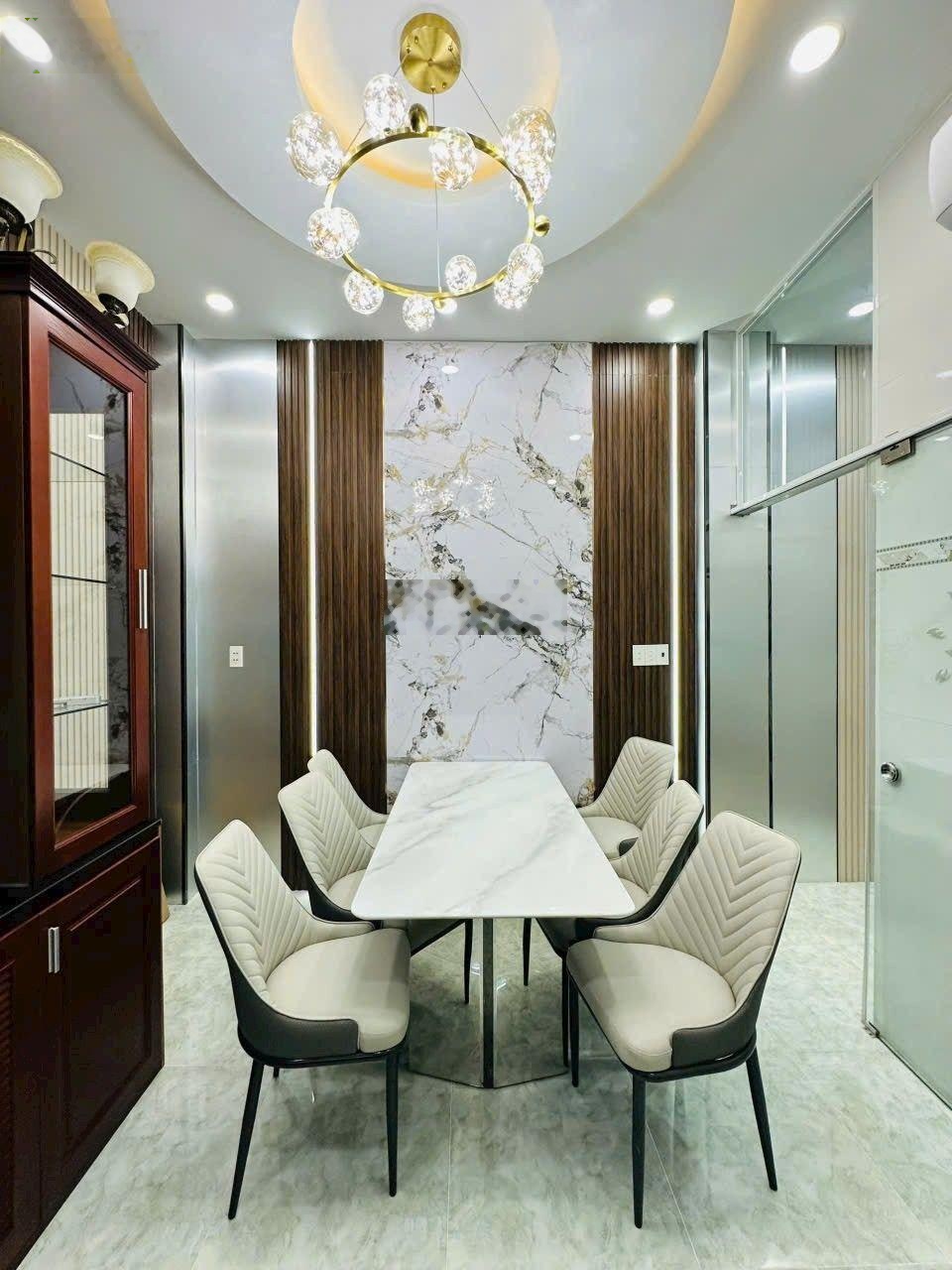 Bán nhà trệt 3 lầu khu dân cư đường nhựa 12m + vỉa hè