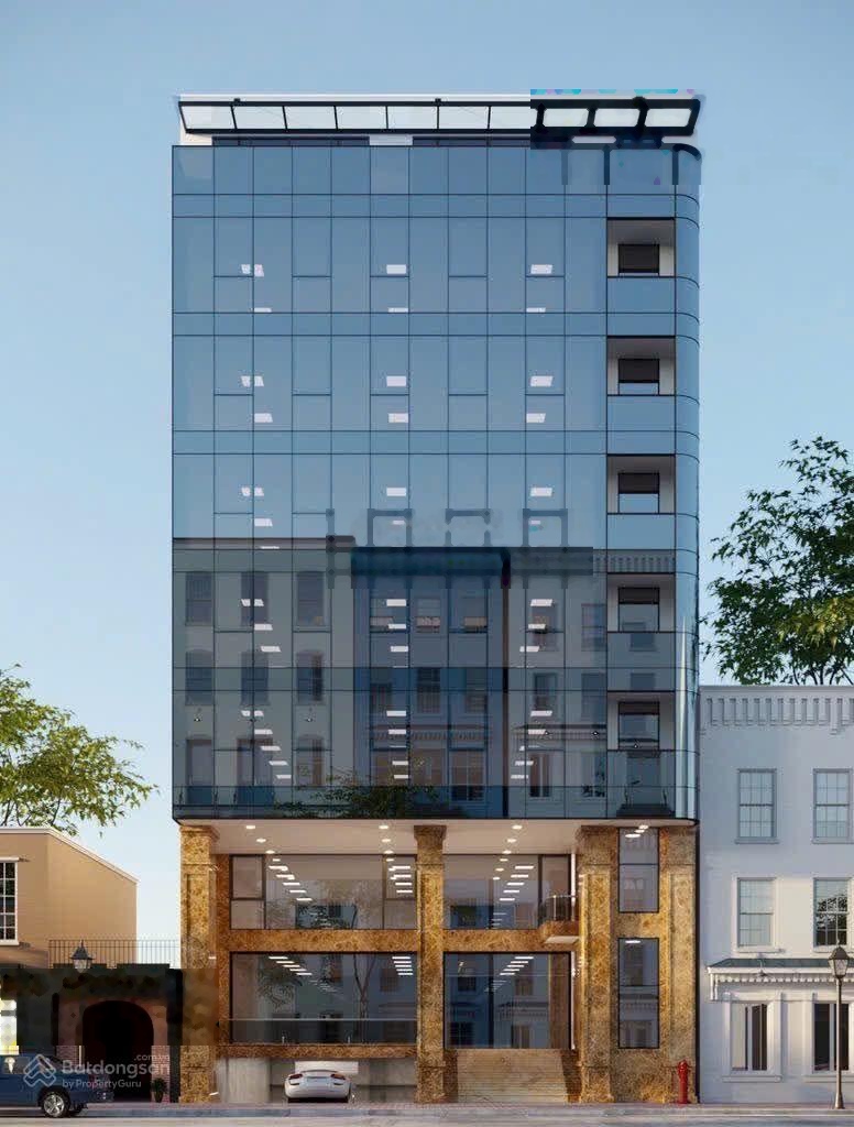 SIÊU PHẨM CẦU GIẤY 100M, 9 TẦNG CÓ HẦM Ô TÔ VÀO NHÀ Mặt tiền rộng hiếm có 2 mặt thoán