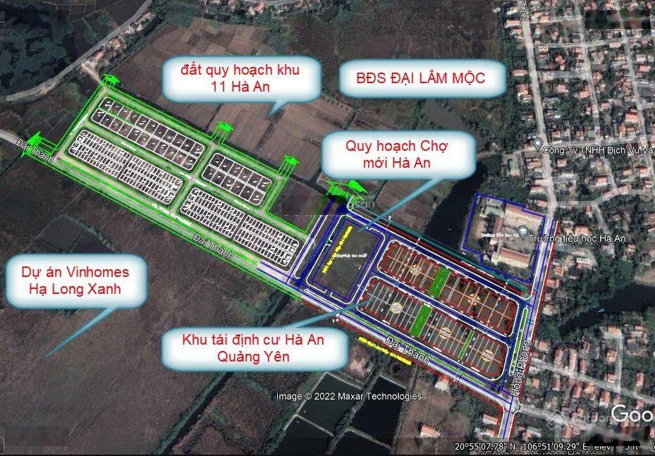 Bán đất 90m2 khu 11 phường Hà An tỉnh Quảng Ninh cạnh Hạ Long Xanh