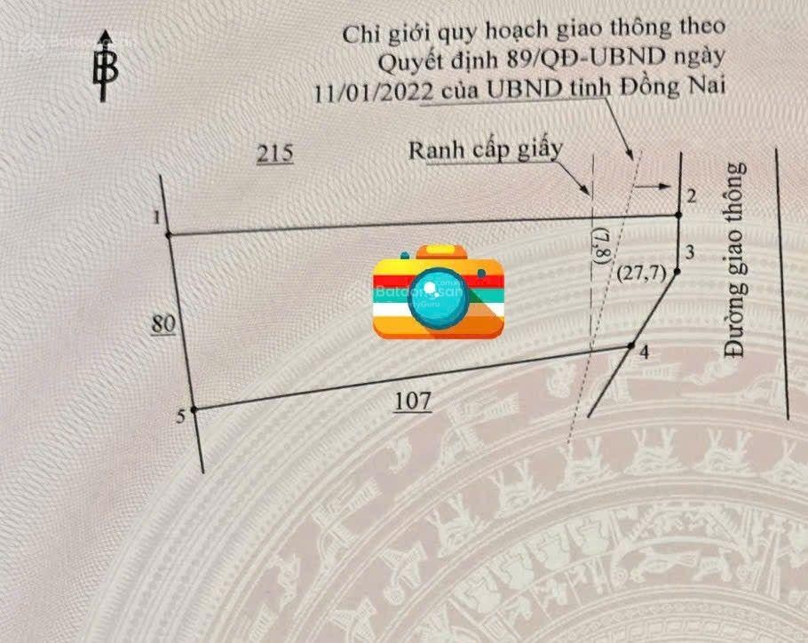 Bán đất Biệt thự gần Đường trục trung tâm TP Biên Hòa, Aeon Biên Hòa, thổ cư 250 m2- KĐT Hiệp Hòa,