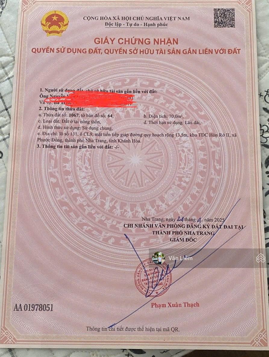 Chuyên bán đất khu tái định cư Hòn Rớ 2 - gần sát dự án Sun - nhánh sông - giá 4 tỷ 150tr