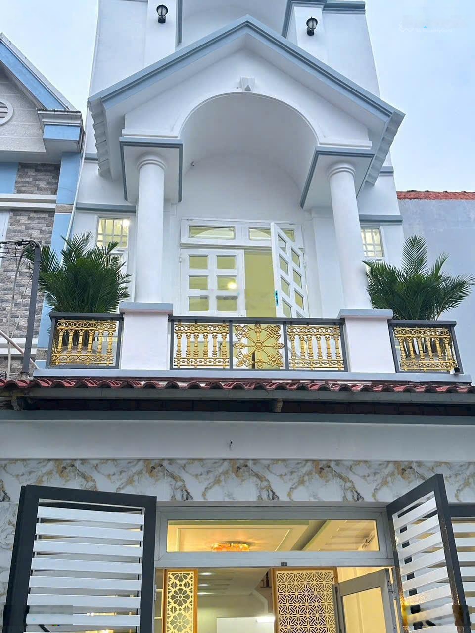 Nhà Nguyễn Thị Búp P.TCH, Q12 (75m2, 2 tầng, thiết kế với 3PN + 2WC) Đối diệp Hiệp Thành CITY.