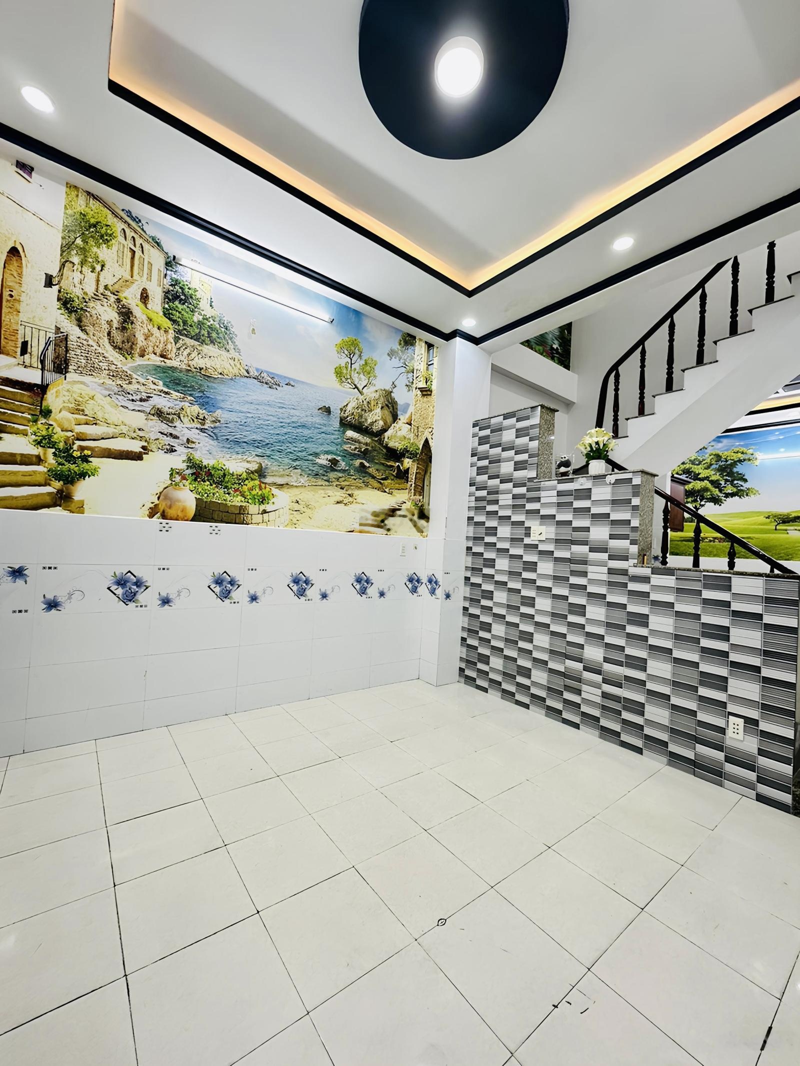 Đường Xe Hơi Thông - Nhà Đúc 2 Tầng, Cạnh Đầm Sen - chỉ 4,x ty + Vị trí: Khúc Đầm Sen, Hòa Bìn