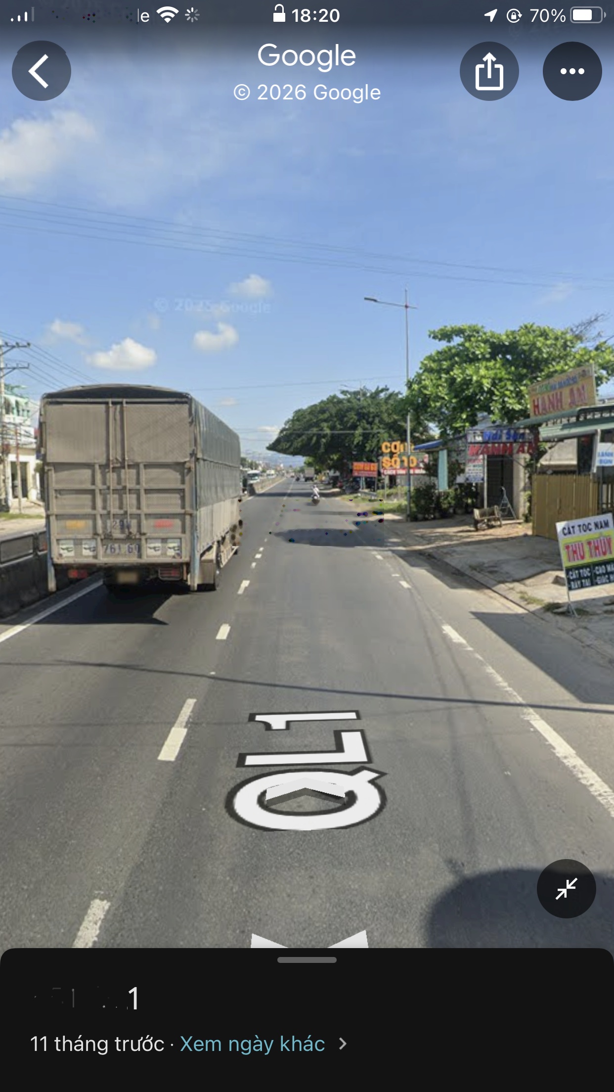 Mặt tiền QL1A, ngang hơn 10m phù hợp kinh doanh,showroom,Gara Auto, gần dự án Vinhomes, sạch đẹp