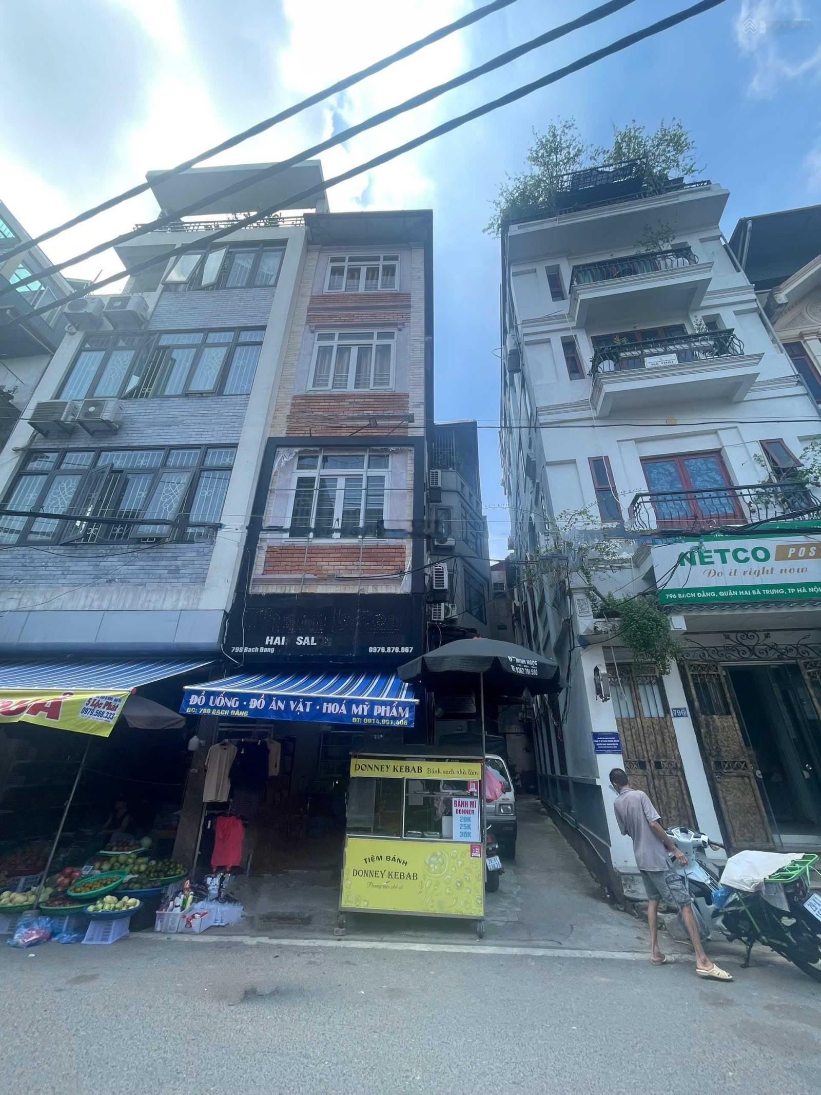Chính chủ cho thuê nhà mặt phố số 798 đường Bạch Đằng - Hà Nội