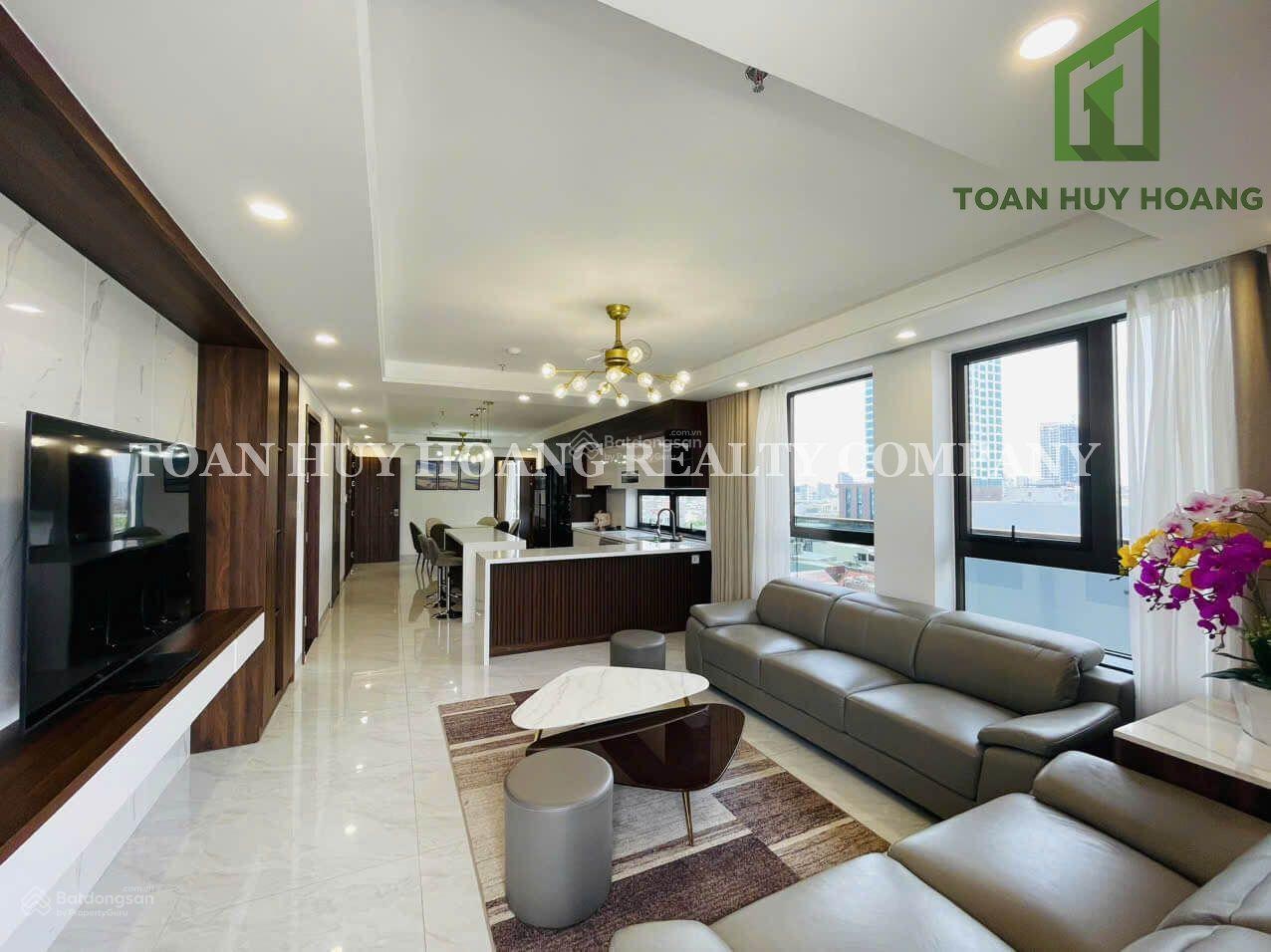 Cho thuê penthouse Đà Nẵng gần sát cầu Rồng, 2 PN cao cấp - Toàn Huy Hoàng