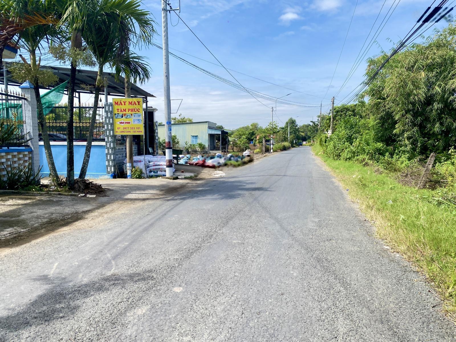 Đất Vườn 468m2 Mặt tiền Liên xã (nhựa 9m), xã Phước Vân - Cần Đước, giá chỉ 2,4 tỷ