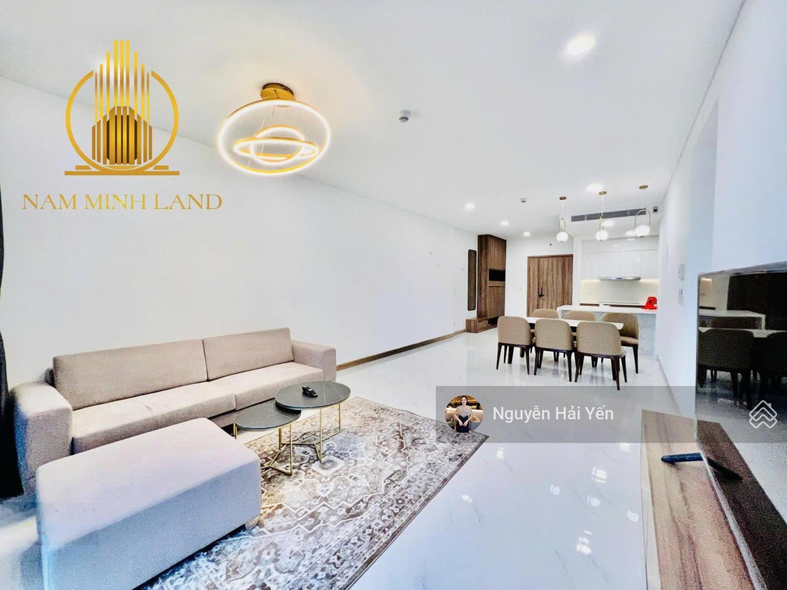 Hải Yến Nam Minh Land - cho thuê căn hộ Sunwah Pearl 3 phòng ngủ Golden House, full nội thất
