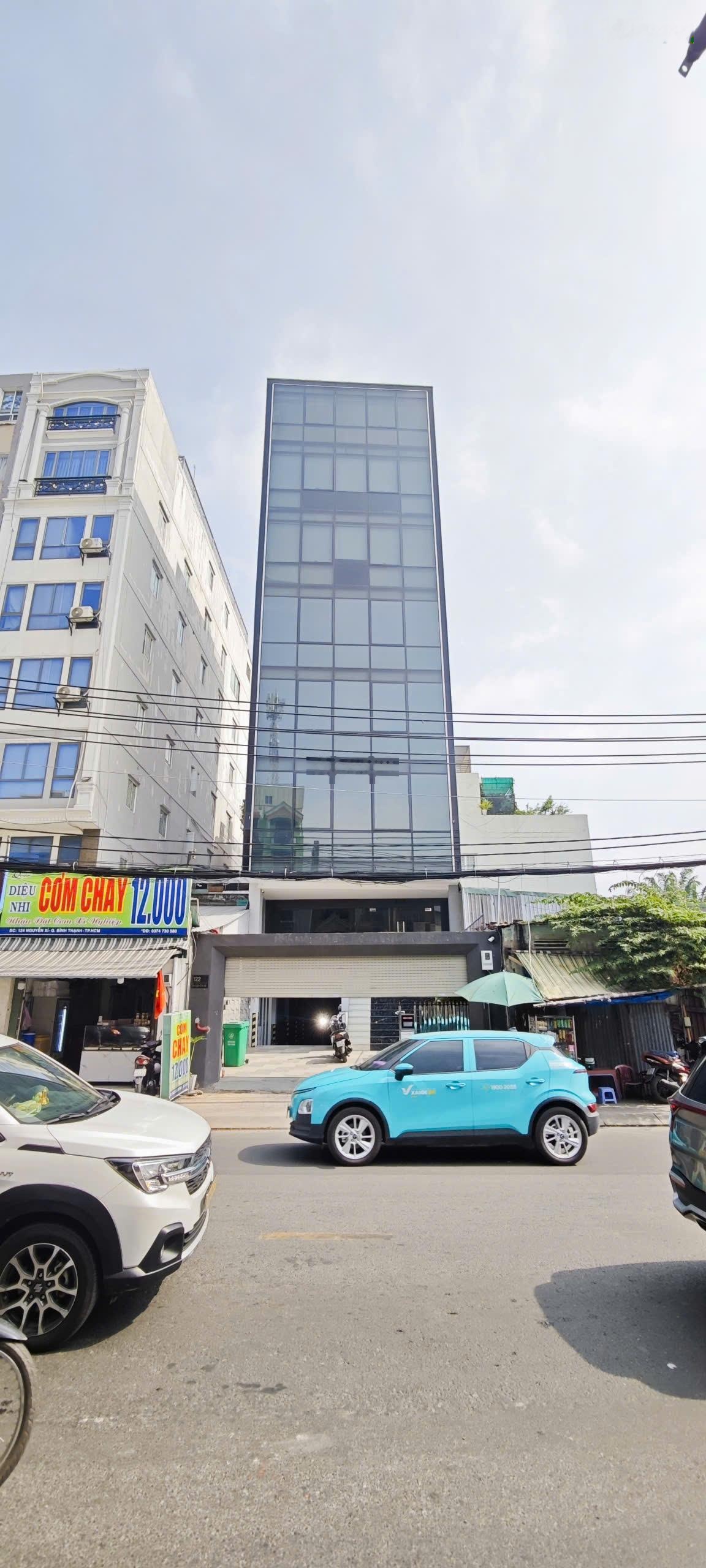 Building 2 chiều kế góc ngã 4 1000m2 TM PCCC 8x20 8 Tầng 122 Nguyễn Xí