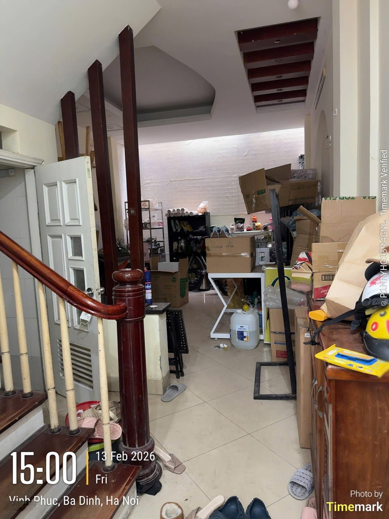 Chính chủ cho thuê nhà mặt tiền phố phân lô Vĩnh Phúc ô tô tránh vỉa hè 2m mặt tiền 4m (Ba Đình)