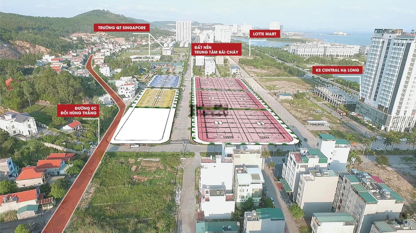 Lô khách sạn Đa Giác Hùng Thắng 600m ra biển 100m ra hồ nhạc nước