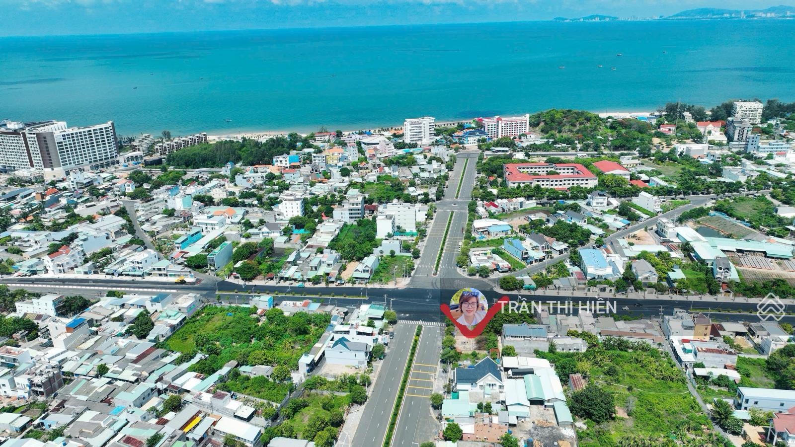 Góc 2 MT Nguyễn Chí Thanh - Nguyễn Tất Thành - Long Hải DT 255m2 - full TC - 7.5m x 34m