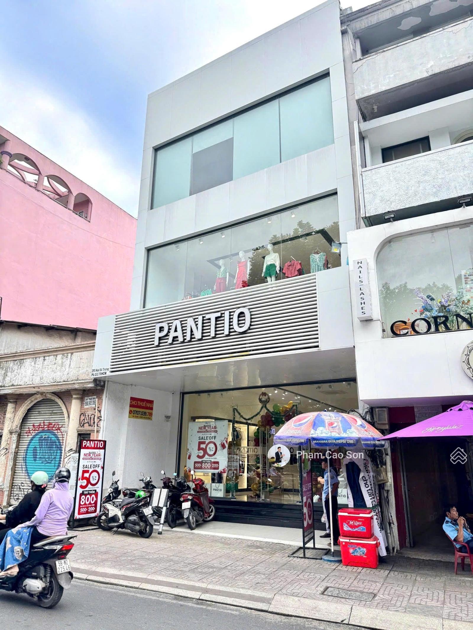 Toà nhà sàn suốt hơn 800m2 - NGANG 8M - gần hồ Con Rùa - MẶT TIỀN SỐ 340 Hai Bà Trưng, Quận 3