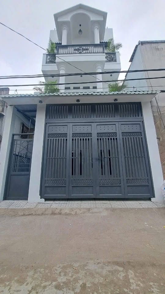 Bán nhà 4 tầng, 100m2 (5x20m) tại Thới An, Quận 12, thông chợ Trần Thị Cờ, giá 6.9 tỷ